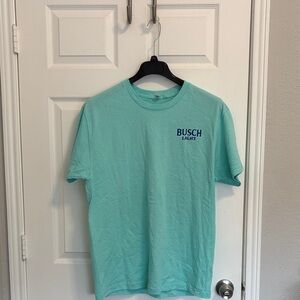 Busch Light Aqua Short Sleeve Tee
